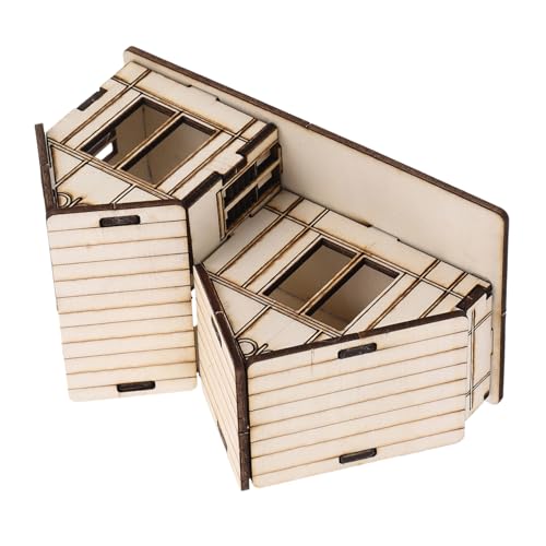 HONITANO Unfertiges Holz Modellbausatz Miniaturhaus DIY Puzzle für Kreatives Basteln Handgefertigt Detailreiche Miniatur Dekoration HONITANO Unfertiges Holz Modellbausatz Miniaturhaus DIY Puzzle für Kreatives Basteln Handgefertigt Detailreiche Miniatur Dekoration von HONITANO