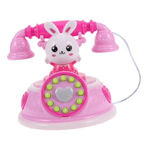 HONITANO Vintage Spieltelefon für Interaktives Leuchtendes Spielzeugtelefon mit Realistischem Design für Rollenspiele und Kreative Spiel Szenarien von HONITANO