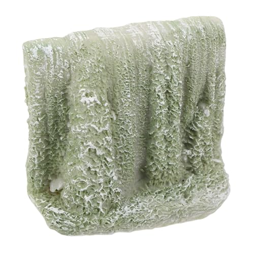 HONITANO Wasserfall Miniatur-steinstufen Modelle Für Erwachsene Simulation Home Dekoration Brunnenornamente Rasen Mikrolandschaft Desktop-Dekoration Ornamente Mini-Statue Dark Grey Harz von HONITANO