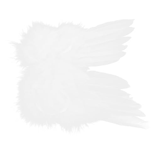 HONITANO Weiße Engelsflügel Dekorative Kleine Puppenflügel für Babypuppen Fotografie Requisiten Charmante Engel Flügel für Puppenkleidung und Sammlerstücke HONITANO Weiße Engelsflügel Dekorative Kleine Puppenflügel für Babypuppen Fotografie Requisiten Charmante Engel Flügel für Puppenkleidung und Sammlerstücke von HONITANO