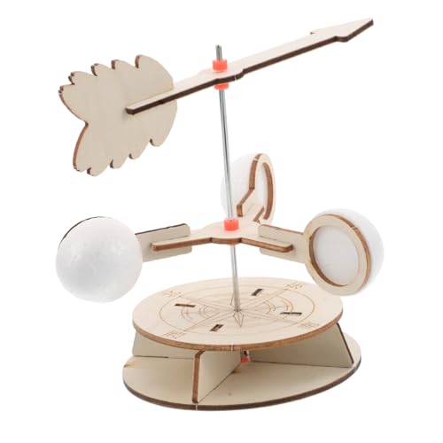 HONITANO Windfahne bastelset für wetterstation wissenschaftliches Experimentiermodell DIY Wissenschaftsspielzeug Windrichtung Wissenschaftliche Experimente für hölzern HONITANO Windfahne bastelset für wetterstation wissenschaftliches Experimentiermodell DIY Wissenschaftsspielzeug Windrichtung Wissenschaftliche Experimente für hölzern von HONITANO