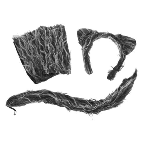 HONITANO Wolf Kostüm Teilig mit Stirnband und Handschuhen für Cosplay Rollenspiel Tierkostüm Fasching Karneval und Mottoparty Zubehör HONITANO Wolf Kostüm Teilig mit Stirnband und Handschuhen für Cosplay Rollenspiel Tierkostüm Fasching Karneval und Mottoparty Zubehör von HONITANO