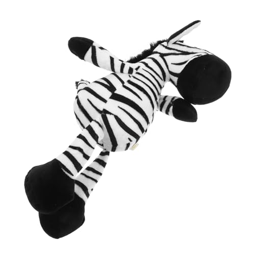 HONITANO Zebra Plüschtier für Kawaii Stofftier als Dekoratives und Accessoire für Kinderzimmer für Jungen und Mädchen Süßes und Einzigartiges Design von HONITANO