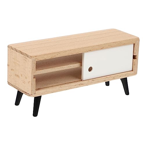 HONITANO Zubehör Für Puppenhäuser Miniaturmöbelmodell Kinderspielzeug Tv-Schrank Schmuck Mini-möbeldekor Tv- Mini-tv-Schrank-Modell Vortäuschen Spielmöbel Plastik HONITANO Zubehör Für Puppenhäuser Miniaturmöbelmodell Kinderspielzeug Tv-Schrank Schmuck Mini-möbeldekor Tv- Mini-tv-Schrank-Modell Vortäuschen Spielmöbel Plastik von HONITANO