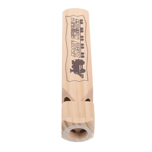 HONITANO Zugpfeife Recorder Kinderpfeife Musikspielzeug Für Musikinstrumentenausrüstung Kleinkindpfeifen Musikinstrument Pfeifen Kleinkindspielzeug Holz Khaki von HONITANO