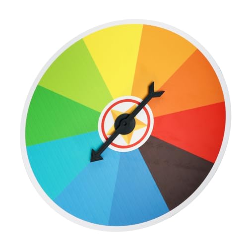 HONITANO zum Drehen Partyspiel Drehbare Turnplatte für Tombola Preise Pädagogisches für Erwachsene für Unterricht und Feierlichkeiten HONITANO zum Drehen Partyspiel Drehbare Turnplatte für Tombola Preise Pädagogisches für Erwachsene für Unterricht und Feierlichkeiten von HONITANO