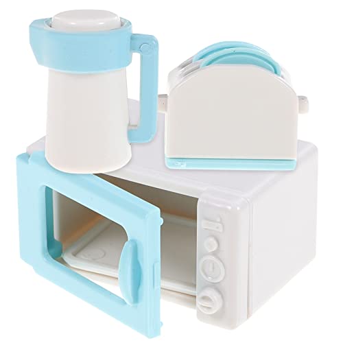 HONMEET 1 Satz Puppenhaus Spielzeug Kinder tun so Spielnahrung für die Kleinkinderküche geschirrset kinderküche Kitchen Set for Kinderspielzeug Mini-Mikrowelle Spielzeug-Mikrowelle HONMEET 1 Satz Puppenhaus Spielzeug Kinder tun so Spielnahrung für die Kleinkinderküche geschirrset kinderküche Kitchen Set for Kinderspielzeug Mini-Mikrowelle Spielzeug-Mikrowelle von HONMEET