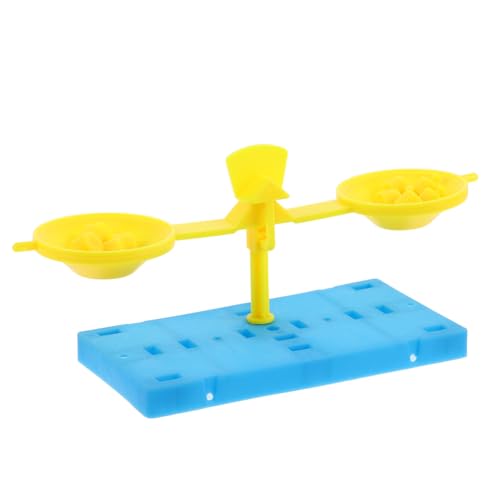HONMEET 1 Set DIY-Waage Für Kinder: Spielzeug Aus Kunststoff Mit Doppelter Waage – Wissenschaftliches Experiment Für Den Unterricht Und Zu Hause – Werkzeug Zum Lernen Von Mathematik von HONMEET