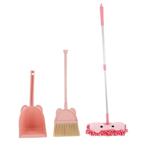 HONMEET 1 Set Mini Mop Kehrschaufel Und Besen Kleinkind Reinigungsset Rollenspiel Housekeeping Spielzeug Kleiner Besen Mit Mop Kinder Kindergarten Reinigungswerkzeuge HONMEET 1 Set Mini Mop Kehrschaufel Und Besen Kleinkind Reinigungsset Rollenspiel Housekeeping Spielzeug Kleiner Besen Mit Mop Kinder Kindergarten Reinigungswerkzeuge von HONMEET