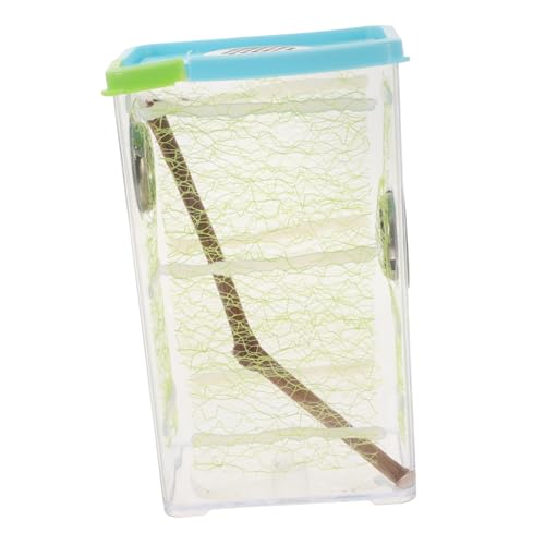 HONMEET 12er-Pack Reptiliengehege Schnecken-Terrarium-Set Belüftung Zur Pflege von HONMEET