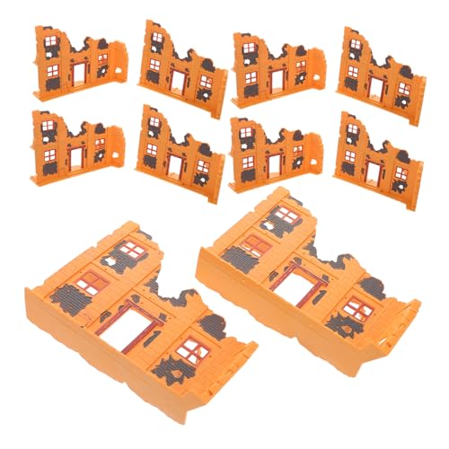 HONMEET 10 Stück Eingestürzte Ruinenmodelle: 9,5 cm Verwüstete Ziegelwände Für DIY-sandtischszenen, Lebensechtes Miniaturspielzeug, Das Die Fantasie Der Kinder Anregt HONMEET 10 Stück Eingestürzte Ruinenmodelle: 9,5 cm Verwüstete Ziegelwände Für DIY-sandtischszenen, Lebensechtes Miniaturspielzeug, Das Die Fantasie Der Kinder Anregt von HONMEET