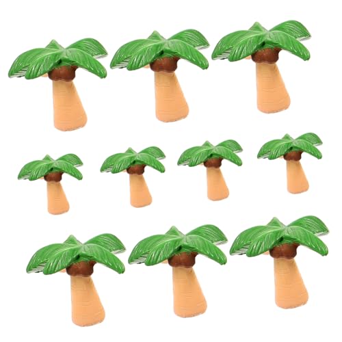 HONMEET 10 Stück Kokosnussbaummodelle, Realistische Kokosnussbaumfiguren, Mikro-landschaftsornament HONMEET 10 Stück Kokosnussbaummodelle, Realistische Kokosnussbaumfiguren, Mikro-landschaftsornament von HONMEET