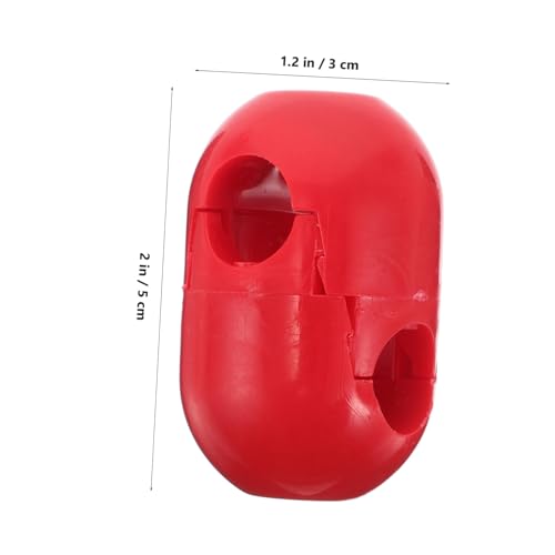 HONMEET 10 Stück Teiliges Kletternetz Kunststoff Seilverbinder Spielplatz Zubehör für Outdoor Kletternetz Jungen Mädchen Kindergarten Sicherheitsnetz von HONMEET
