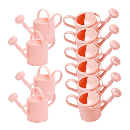 HONMEET 10 Stück Teiliges Mini Gießkanne Badespielzeug für Kleinkinder Bunte Kunststoff Wasserspender mit Ergonomischem Griff Sicher und Langlebig für Badewanne und Schwimmbad Geeignet von HONMEET