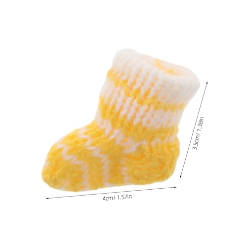 HONMEET 10 Stück Teiliges Mini Puppensocken Handgestrickt Warme Wintermode für Puppen als Miniatur zubehör für Puppenhaus Dekoration für Ankleiden und Sammeln HONMEET 10 Stück Teiliges Mini Puppensocken Handgestrickt Warme Wintermode für Puppen als Miniatur zubehör für Puppenhaus Dekoration für Ankleiden und Sammeln von HONMEET