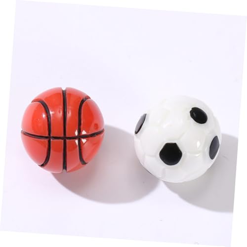 HONMEET 10 Stück Teiliges Miniatur sportbälle Mini Basketball und Fußball Dekoration Leichte Kleine Miniaturbälle für Puppenhaus Mikro Landschaft Büro Wohnraum deko HONMEET 10 Stück Teiliges Miniatur sportbälle Mini Basketball und Fußball Dekoration Leichte Kleine Miniaturbälle für Puppenhaus Mikro Landschaft Büro Wohnraum deko von HONMEET