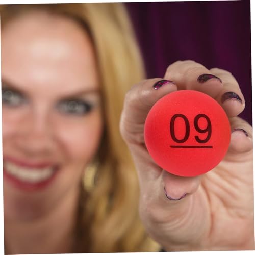 HONMEET 10 Stück Teiliges Nummerierte bälle aus Langlebigem Farbige Nahtlose Partyspiel bälle mit Klarer Zahlenbeschriftung für Tombola Raffle und Freizeitunterhaltung HONMEET 10 Stück Teiliges Nummerierte bälle aus Langlebigem Farbige Nahtlose Partyspiel bälle mit Klarer Zahlenbeschriftung für Tombola Raffle und Freizeitunterhaltung von HONMEET