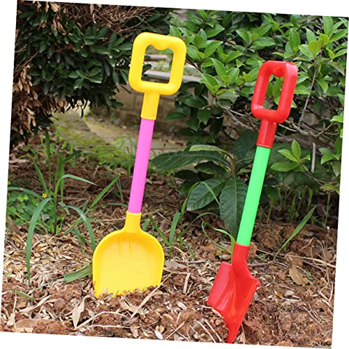 HONMEET 10 Stück Teiliges Sand Schneeschaufel aus Robustem Kunststoff Kleine Sandschaufeln für Vielseitig für Strand Garten und Sandkasten Farblich Sortiert Zufällige Farbe von HONMEET