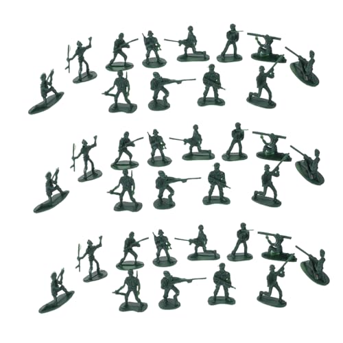 HONMEET 100Stücke Realistische Soldatenfiguren für Mini Gartenlayouts Schulprojekte und Puppenhäuser Militärisches aus Langlebigem von HONMEET