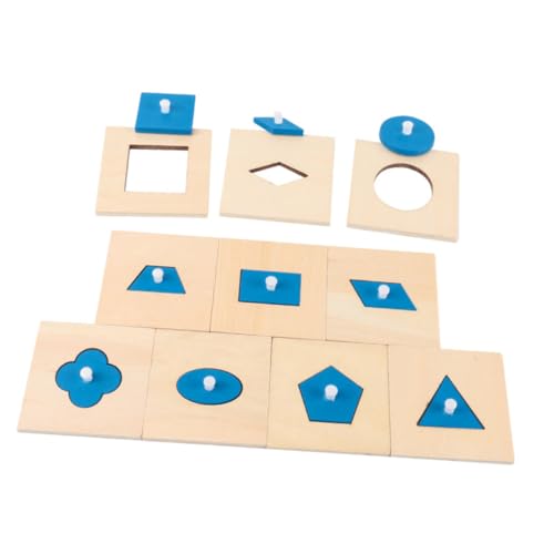 HONMEET 10Stücke Boards Holzspielzeug Für Frühkindliche Bildung Pädagogisches Zur Formen Erkennung Lernspielzeug Für Ab Jahr HONMEET 10Stücke Boards Holzspielzeug Für Frühkindliche Bildung Pädagogisches Zur Formen Erkennung Lernspielzeug Für Ab Jahr von HONMEET