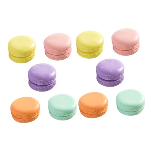 HONMEET 10Stücke Künstliche Macaron Modelle Realistische Dessert Requisiten für Fotografie Bäckerei Deko Material Stabil für Partys und Kreative Projekte HONMEET 10Stücke Künstliche Macaron Modelle Realistische Dessert Requisiten für Fotografie Bäckerei Deko Material Stabil für Partys und Kreative Projekte von HONMEET