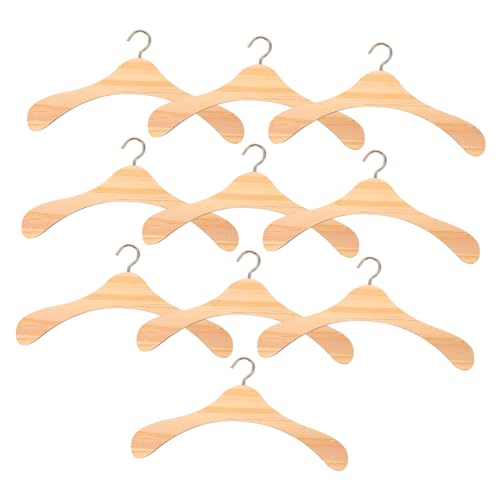 HONMEET 10st Puppen-Accessoire-aufhänger Puppenhauszubehör Kleiderbügel Für Puppenkleider Babypuppenabend Kleiderbügel Für Babypuppen Puppenkleiderbügel Babypuppenschrank Brown Hölzern HONMEET 10st Puppen-Accessoire-aufhänger Puppenhauszubehör Kleiderbügel Für Puppenkleider Babypuppenabend Kleiderbügel Für Babypuppen Puppenkleiderbügel Babypuppenschrank Brown Hölzern von HONMEET