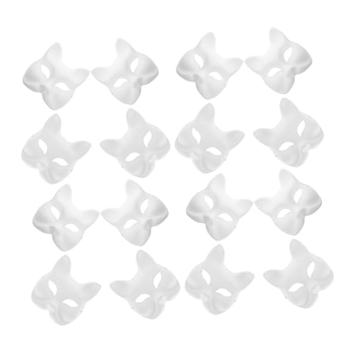 HONMEET 12 Stück Teiliges DIY Bemalbare Papiermasken für Fasching und Halloween Leichte Blanko Masken zum Bemalen und Basteln Vielseitig Einsetzbar für Kostüm Maskenball und Kreative HONMEET 12 Stück Teiliges DIY Bemalbare Papiermasken für Fasching und Halloween Leichte Blanko Masken zum Bemalen und Basteln Vielseitig Einsetzbar für Kostüm Maskenball und Kreative von HONMEET