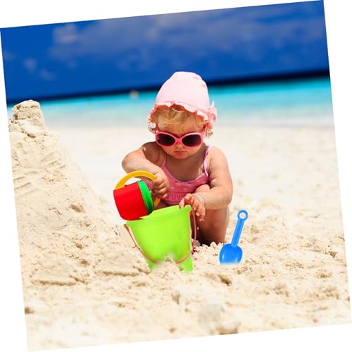 HONMEET 12 Stück Teiliges Sandspielzeug für Bunte Sandspielschaufeln aus Sicherem Leicht und Robust für Strand Sandkasten und Outdoor Spiele Langlebig und Farbecht von HONMEET