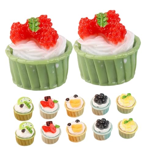 HONMEET 12Stücke Künstliche Kuchenmodelle Realistische Fake Desserts für Puppenhaus und Dekoration Bäckerei Präsentation und Fotografie HONMEET 12Stücke Künstliche Kuchenmodelle Realistische Fake Desserts für Puppenhaus und Dekoration Bäckerei Präsentation und Fotografie von HONMEET