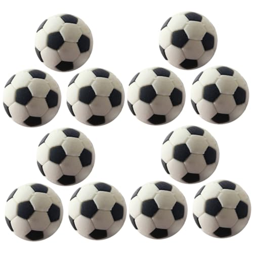 HONMEET 12Stücke Mini Fußbälle für Puppenhaus Winzige Fußball Dekore aus Langlebig für Mini Hausdekoration Ergänzung für Puppenhäuser und Schlafzimmer Szenen HONMEET 12Stücke Mini Fußbälle für Puppenhaus Winzige Fußball Dekore aus Langlebig für Mini Hausdekoration Ergänzung für Puppenhäuser und Schlafzimmer Szenen von HONMEET