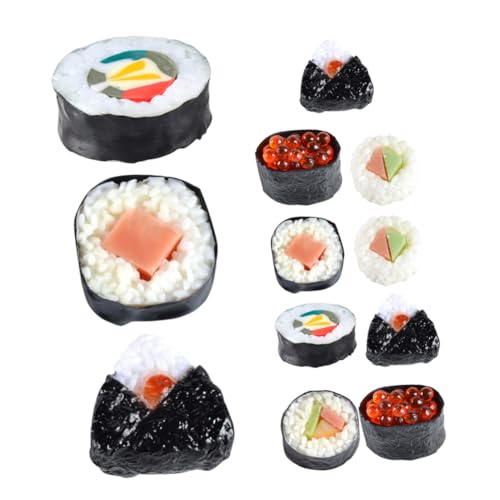 HONMEET 12Stücke Realistisches Sushi Modell für Fotografie und Dekoration Künstliches Futter zur Präsentation Langlebig und Sicher für Ausstellungen und Pädagogische HONMEET 12Stücke Realistisches Sushi Modell für Fotografie und Dekoration Künstliches Futter zur Präsentation Langlebig und Sicher für Ausstellungen und Pädagogische von HONMEET