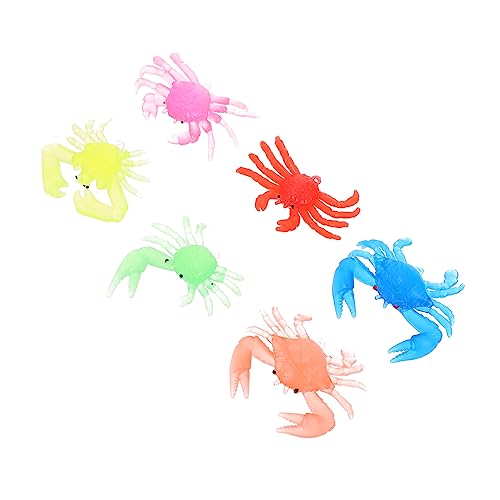 HONMEET 12Stücke Teiliges Krabbenmodell für Kognitive mit Lebendigen Umweltfreundlichen TPR Tier Dekorationen für Aquarien und Spielräume Bunten Farben HONMEET 12Stücke Teiliges Krabbenmodell für Kognitive mit Lebendigen Umweltfreundlichen TPR Tier Dekorationen für Aquarien und Spielräume Bunten Farben von HONMEET