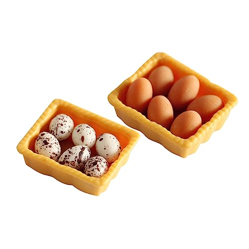 HONMEET 14 Stück Miniatur Ei Modelle Teiliges Set Realistische DIY Bastelspielzeuge für Puppenhäuser mit Hühnereiern und Blumen Eiern für Kreative Dekorationen und Rollenspiele HONMEET 14 Stück Miniatur Ei Modelle Teiliges Set Realistische DIY Bastelspielzeuge für Puppenhäuser mit Hühnereiern und Blumen Eiern für Kreative Dekorationen und Rollenspiele von HONMEET