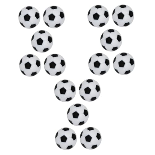 HONMEET 15 Stück Ersatzbälle Für Tischfußball Fußballbälle Aus Kunststoff Tischfußballzubehör von HONMEET