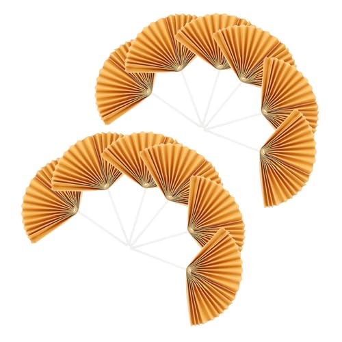 HONMEET 16 Stück Teiliges Cake Topper aus Papierfächern Goldene Tortendeko Kreative Cupcake Picks Faltbare Vintage Fächer Stabile Cake Inserts für Geburtstag Hochzeit Partydekoration HONMEET 16 Stück Teiliges Cake Topper aus Papierfächern Goldene Tortendeko Kreative Cupcake Picks Faltbare Vintage Fächer Stabile Cake Inserts für Geburtstag Hochzeit Partydekoration von HONMEET