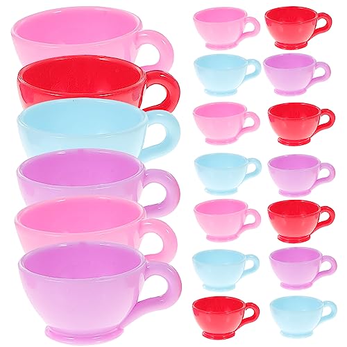 HONMEET 16pcs Mini Kaffeetassen Kleine Kaffeetassen Teetassen Miniaturhausdekorationen HONMEET 16pcs Mini Kaffeetassen Kleine Kaffeetassen Teetassen Miniaturhausdekorationen von HONMEET