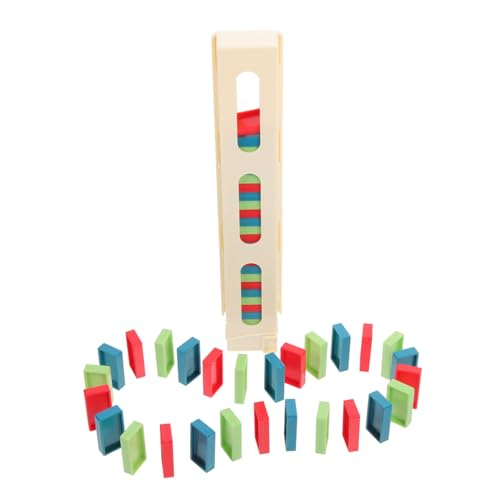 HONMEET 1Satz Domino Set aus Kunststoff Teile für Sicheres und Farbenfrohes Design DIY Möglichkeiten Geduld für Kreatives und Lernaktivitäten HONMEET 1Satz Domino Set aus Kunststoff Teile für Sicheres und Farbenfrohes Design DIY Möglichkeiten Geduld für Kreatives und Lernaktivitäten von HONMEET