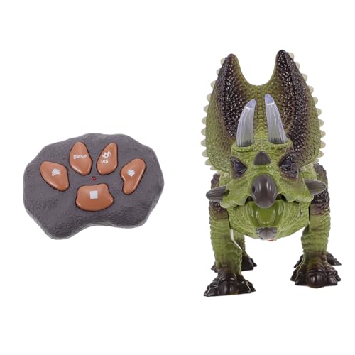 HONMEET 1Satz Elektrisches Triceratops Dinosaurier mit Lichtern und Geräuschen Fernbedienung für Jahren Pädagogisches für Jungen HONMEET 1Satz Elektrisches Triceratops Dinosaurier mit Lichtern und Geräuschen Fernbedienung für Jahren Pädagogisches für Jungen von HONMEET