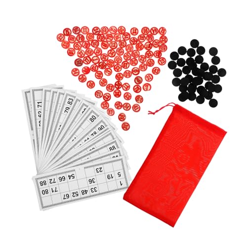 HONMEET 1Satz Holz Bingo Interaktive Bingo Karten für Familienfeiern Klassisches Brettspiel mit Langlebigen Holzteilen für Spieleabende und Kindergeburtstage HONMEET 1Satz Holz Bingo Interaktive Bingo Karten für Familienfeiern Klassisches Brettspiel mit Langlebigen Holzteilen für Spieleabende und Kindergeburtstage von HONMEET