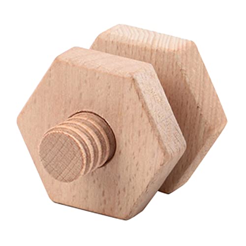 HONMEET 1Satz Holz Schraubenspielzeug für Pädagogisches Lernspielzeug Feinmotorik und Frühen Bildung Sicher und Langlebig für Jahre mit Glatter Oberfläche HONMEET 1Satz Holz Schraubenspielzeug für Pädagogisches Lernspielzeug Feinmotorik und Frühen Bildung Sicher und Langlebig für Jahre mit Glatter Oberfläche von HONMEET