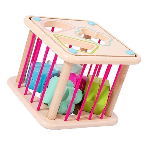 HONMEET 1Satz Holzform Sortierer für Montessori Motorischen Fähigkeiten und Erkennung für Kleinkinder Sicheres und Langlebiges Material HONMEET 1Satz Holzform Sortierer für Montessori Motorischen Fähigkeiten und Erkennung für Kleinkinder Sicheres und Langlebiges Material von HONMEET