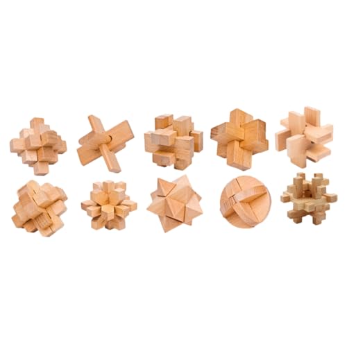 HONMEET 1Satz Puzzle Schloss aus Holz Teiliges Lu Ban Ming Puzzle Kreatives Geschicklichkeitsspiel für Erwachsene und Fördert und Hand Auge Koordination für DIY HONMEET 1Satz Puzzle Schloss aus Holz Teiliges Lu Ban Ming Puzzle Kreatives Geschicklichkeitsspiel für Erwachsene und Fördert und Hand Auge Koordination für DIY von HONMEET