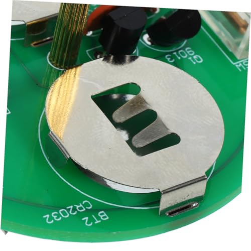 HONMEET 2 Sätze LED Gyroskop Löten Bausatz DIY Elektronisches Gyroskop Löten Übungskit Elektronik Projekt für Anfänger und Erwachsene Leicht Tragbar für Lötpraxis und Elektroniktraining von HONMEET