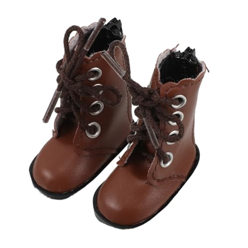 HONMEET 2 Stück Bjd Puppenschuhe Geschnittene Stiefel Puppen Zubehör Miniatur Schuhe für Gelenkdolls Stylische Langlebige und Bequeme Schuhe für Puppenkostüme HONMEET 2 Stück Bjd Puppenschuhe Geschnittene Stiefel Puppen Zubehör Miniatur Schuhe für Gelenkdolls Stylische Langlebige und Bequeme Schuhe für Puppenkostüme von HONMEET