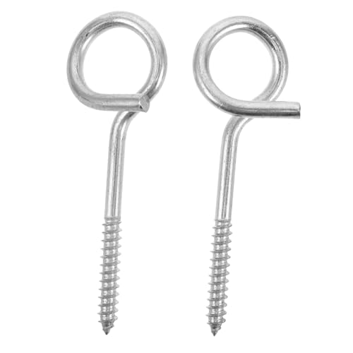 HONMEET Deckenhaken Zum Aufhängen Metall-ösenhaken Schraubhaken Aus Edelstahl Haken Zum Schrauben Für Schaukeln Hochleistungs-ösenhaken Für Decken Und Balken HONMEET Deckenhaken Zum Aufhängen Metall-ösenhaken Schraubhaken Aus Edelstahl Haken Zum Schrauben Für Schaukeln Hochleistungs-ösenhaken Für Decken Und Balken von HONMEET