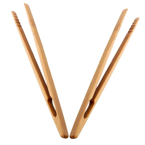 HONMEET 2 Stück Holzpinzetten Montessori Lernspielzeug zur Feinmotorikförderung Sicher mit Glatten Kanten Robust und Langlebig für Hand Auge koordination und Vorschulaktivitäten von HONMEET