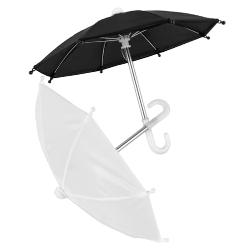 HONMEET 2 Stück Miniatur Puppenschirm Teilig Wetterfeste Mini Regenschirme für Puppenhaus Deko Passendes Zubehör für Puppen Handliche für Detailreiche Dioramen und Bastelprojekte HONMEET 2 Stück Miniatur Puppenschirm Teilig Wetterfeste Mini Regenschirme für Puppenhaus Deko Passendes Zubehör für Puppen Handliche für Detailreiche Dioramen und Bastelprojekte von HONMEET