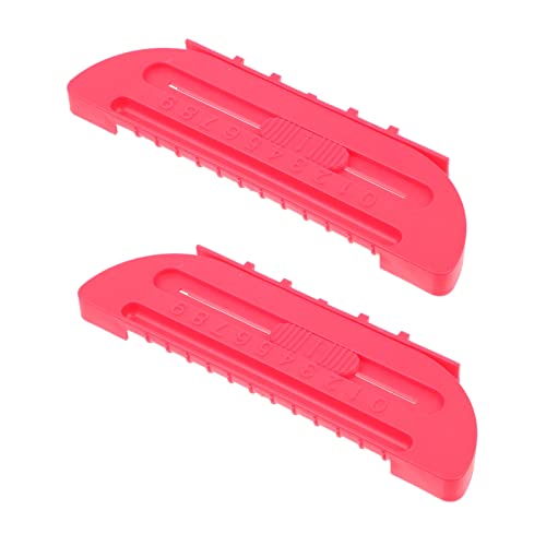 HONMEET 2 Stück Robuste Tischhockey Zubehör Scoring Zähler aus Langlebigem Kunststoff Einfache Montage Ergonomisch Gestaltet Vielseitig Einsetzbar für Präzise Spielstandanzeige von HONMEET