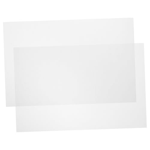 HONMEET 2 Stück Transparente Lentikularfolie Unsichtbarkeitsschild für Close up Zaubertricks Illusionsfolie aus Robustem Kunststoff für Magische Bühnenauftritte und DIY Projekte von HONMEET