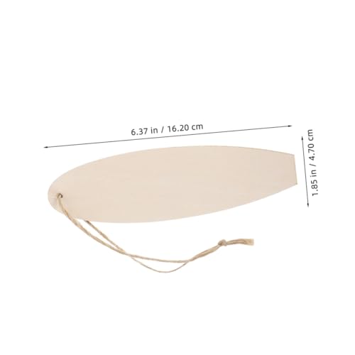 HONMEET 20 Stück Teiliges Holz Surfbrett Deko Anhänger Unbemalt DIY Bastelset Surfbrett Hängeornamente für Strandhaus Wanddekoration Geschenkidee HONMEET 20 Stück Teiliges Holz Surfbrett Deko Anhänger Unbemalt DIY Bastelset Surfbrett Hängeornamente für Strandhaus Wanddekoration Geschenkidee von HONMEET
